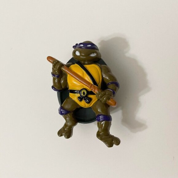Vtg 80s Donatello TMNT Ninja Turtles Flip Watch No Band Not Working - Picture 15 of 15